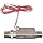 Gems Sensors FS-380 Series Stainless Steel 316 High Pressure Flow Switch, Inline, Piston Type, NPT Male
