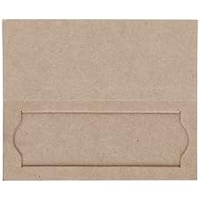 Heathrow Scientific HD9903 Heavy Cardboard Slide Mailer with Thumb Groove, 1 Place, 95mm Length x 40mm Width x 5mm Height (Pack of 25)
