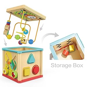top bright activity cube
