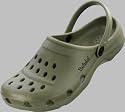 Betula Clogs ''Gelato'' aus EVA in khaki mit schmalem Fussbett