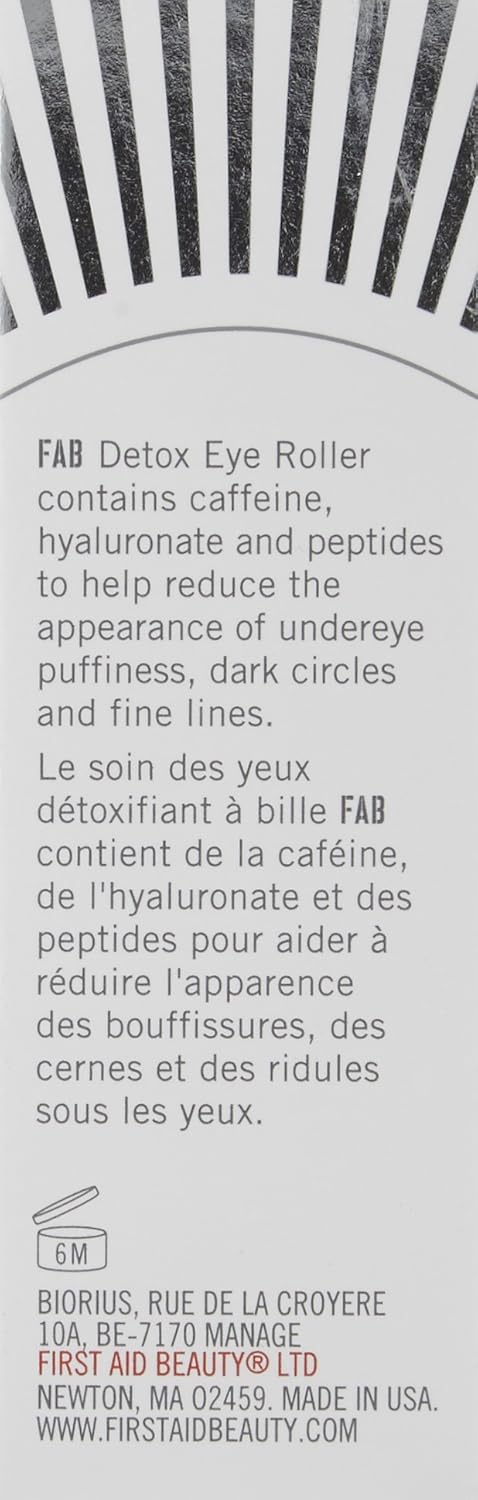 Amazon.com : First Aid Beauty Detox Eye Roller 0.28 oz : Eye ...