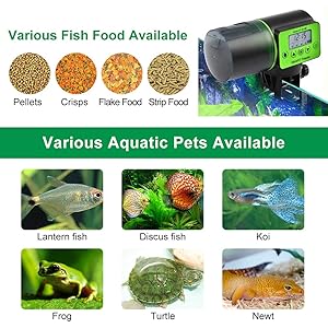 U Picks Automatic Fish Feeder Auto Feeder Vacation Feeder Fish
