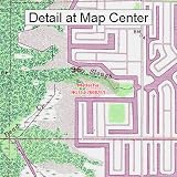 USGS Topographic Quadrangle Map - Matlacha, Florida (Folded/Waterproof)
