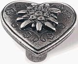 #SD78-112 1.35ANT Tin Heart Knob