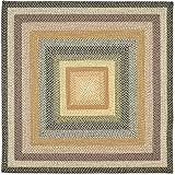 UPC 683726803119 product image for Safavieh Braided Collection BRD308A Multicolor Braided Cotton Square Area Rug, 6 | upcitemdb.com