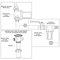 Twinkle Star Hose Filter Attachment Line Water Hose Filter with 100 Mesh and 40 Mesh Screen