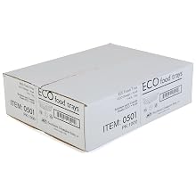 Southern Champion Tray 0501 #25 ECO Kraft Paperboard Food Tray, 1/4-lb Capacity (Case of 1000)