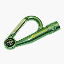 John Deere 04000 JD Carabineer Flashlight with Compass