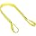 Mazzella EE1 Nylon Web Sling, Eye-and-Eye, Yellow, 1 Ply, Twist Eyes, Vertical Load Capacity