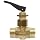 Parker VQ Series Brass Toggle Valve, Inline, Toggle Handle, PTFE Stem, NPT Female