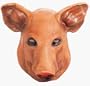 Paper Magic Men's Don Post Studios Pig Head Mask, Pink, One Size