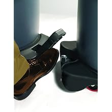 Rubbermaid Commercial FG265100 Brute Trainable Dolly, 250 lbs Capacity, 29" Length x 21" Width x 6.88" Height, Black