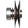 Lovejoy Variable Speed Drives, Hexadrive Variable Speed Pulley, 6" OD