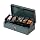 STEELMASTER Locking Steel Bond Box with Cash Tray, Includes Keys, 10.25 x 2.88 x 4.75 Inches, Gray (2212CBTGY)