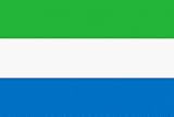 Sierra Leone Flag 58mm Round Compact Mirror-Pack of 8
