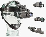 Night Optics USA D-300G-2ST Generation 2+ Standard Multi-Purpose Mono Night Vision Goggles