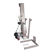 Genie Superlift Contractor, SLC- 12, 650 lbs Load Capacity, Lift Height 12' 10", Load & Transport with Single User