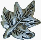 Sierra Lifestyles #SL-681321 Pewt MapleLeaf Cab Knob
