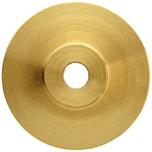 Boston Gear G1217 Grooved Pulley, Fits Round Belts 0.1875" or Smaller, 0.250" Face, Brass