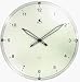 Glass Wall Clock - 12.5" Diameter with White Dial On Sale!