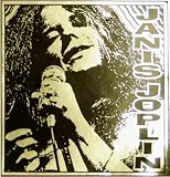 Review Square Deal Recordings & Supplies  / Janis Joplin - Singing at Mic on SHINY SILVER CHROME - Sticker / Decal
