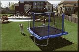 13x13 Square Trampoline & Enclosure