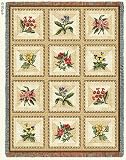 French Floral Throw - 70 x 54 Blanket/Throw