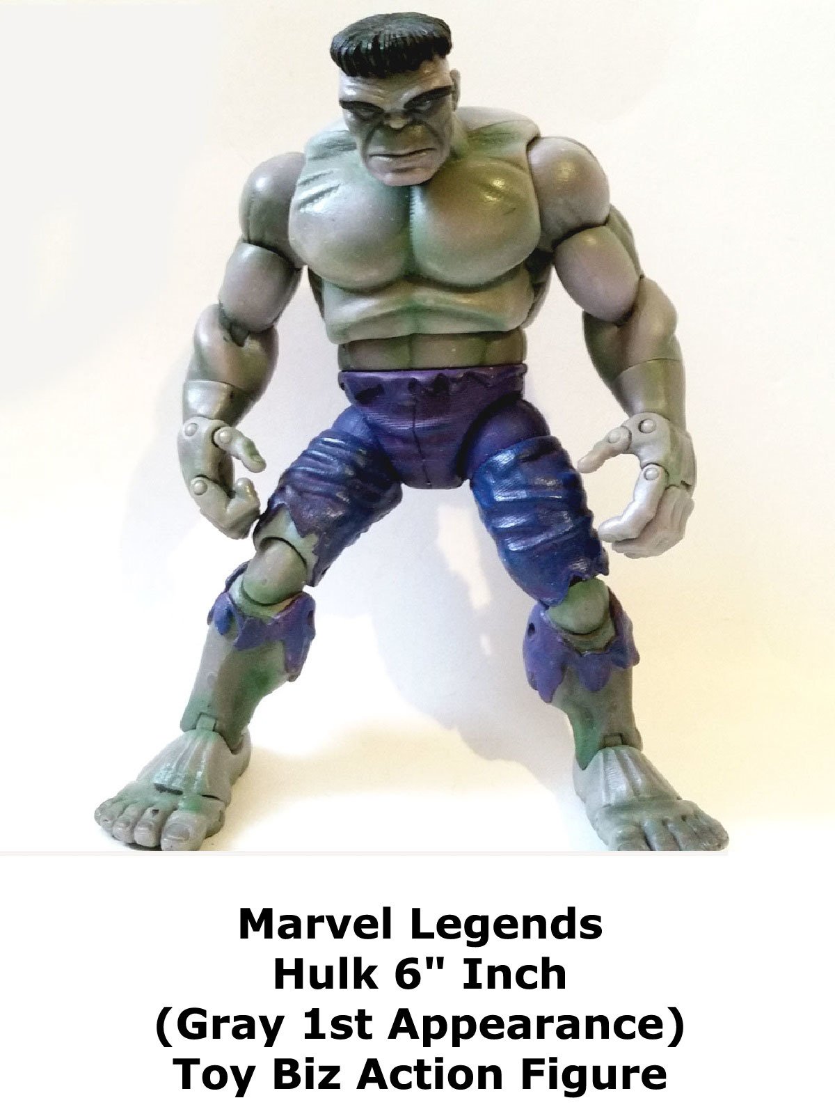 Watch 'Review Marvel Legends Hulk 6" Inch (Gray 1st Appearance) Toy