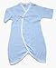 Sckoon Organic Cotton Preemie Baby Kimono Blue Preemie