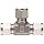 Parker A-LOK 4ET4-316, 316 Stainless Steel Compression Fittings Union Tee 1/4" Tube