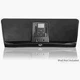 Klipsch iGroove HG - Portable speakers with digital player dock for iPod - 2-way - high-gloss black - refurbished