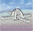 Pacific Play Tents Space Station Tent with Tunnels