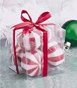 Biedermann & Sons Six Peppermint Candy Floating Candles
