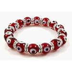 red evil eye bracelet