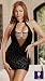 Metallic Print Stretch Velvet and Mesh Dress 1x/2x 3x/4x