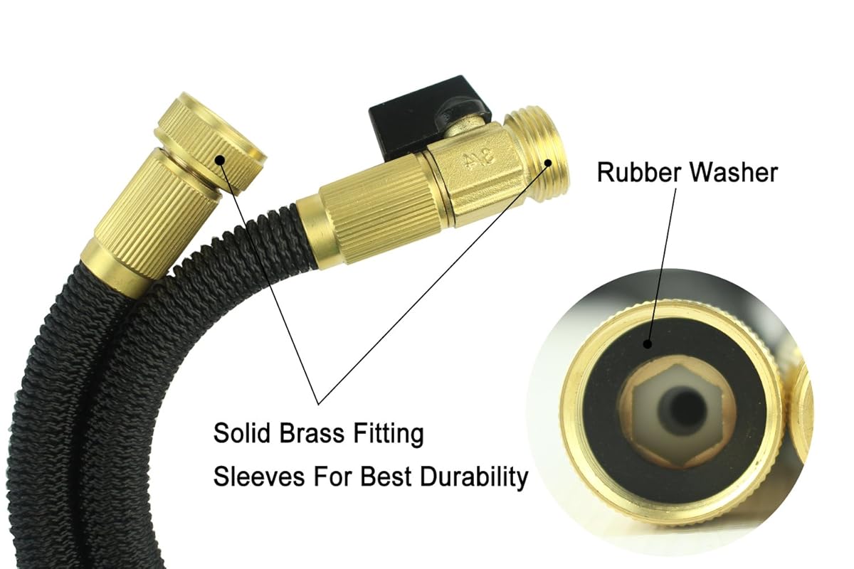 FOCUSAIRY 25 Feet Expanding Durable Expandable Strongest Outdoor Garden