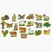 Big Jigs Fridge Magnets Farm