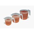 Heathrow Scientific HS1704D Liquid Measure Beaker Set of 3, 250, 500 and 1000 ml [pack of 3]