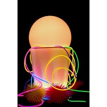 Fortune Products ELFW-5-2PK Electroluminescent Flash Wire, 5mm Diameter x 2 yd Length, Pink