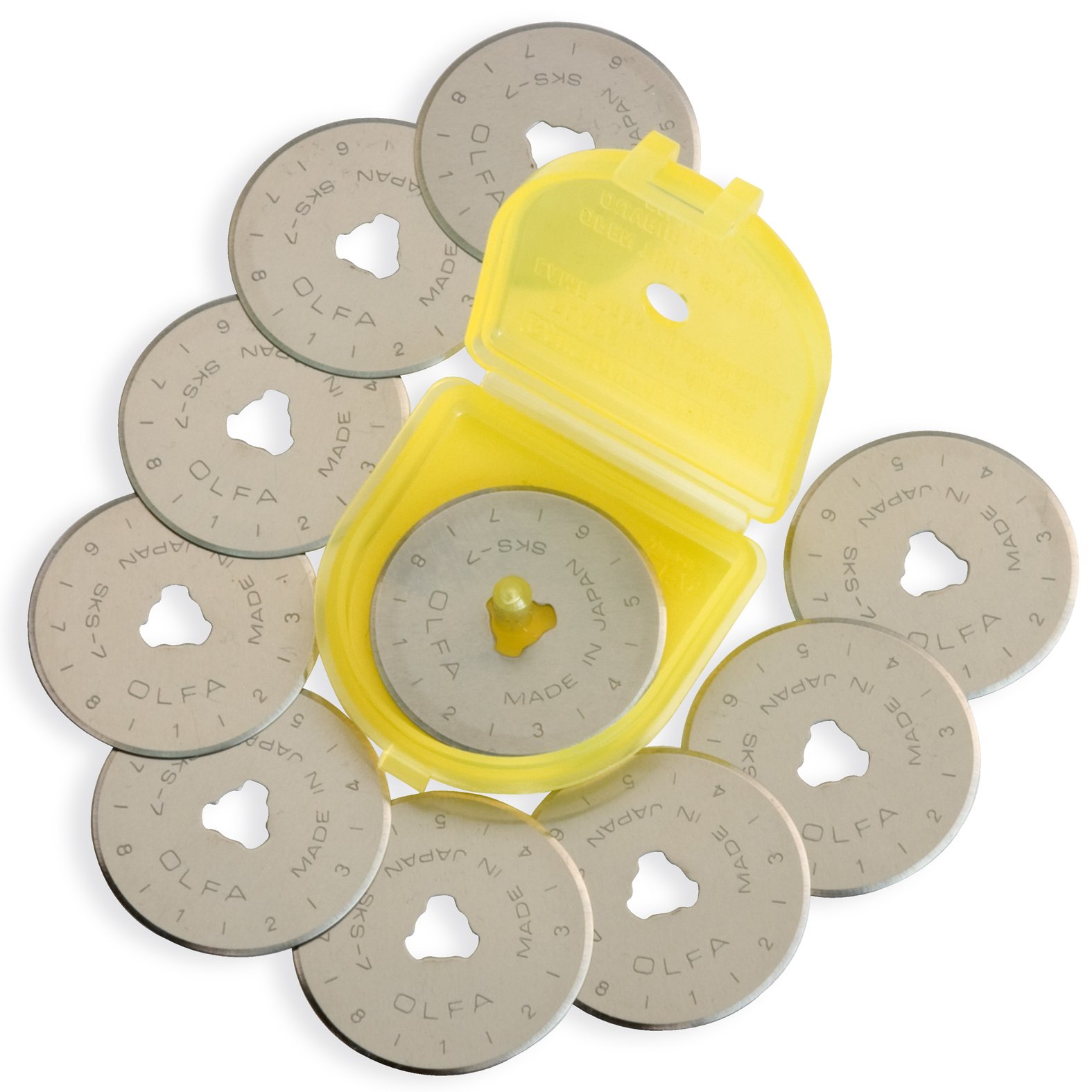 Olfa 28Mm Rotary Blade Refill- 10 Per Package 9 71fMh7 USdL