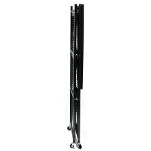 Origami R5-01W General Purpose 4-Shelf Steel Collapsable Storage Rack with Wheels, Large