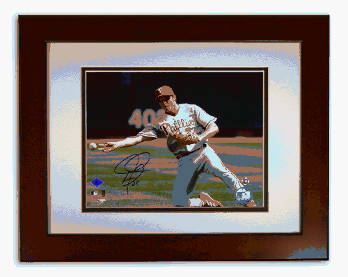 Buy Chase Utley Signed Photograph - Framed 8x10 by Athletic Promotional Events