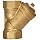 Flexicraft YBT Bronze Wye Strainer with Thread End, 1-1/2" ID x 6-1/4" Length