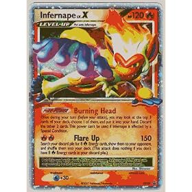 Pokemon Diamond & Pearl 2007 Infernape Lv. X Promo Card DP10