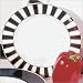 Ten Strawberry Street Martinique Black - 7.5 Inch Salad Plate - Set Of 6
