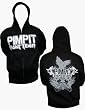 Pimpit 'Storm Series Fight Team' Mens Hooded Zip Sweatshirt