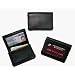 Leather Front Pocket Wallet / Card Case / ID Holder by Perry Ellis