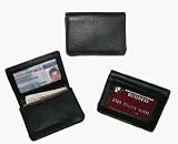 Leather Front Pocket Wallet / Card Case / ID Holder by Perry Ellis