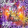 Hindu Diety Ganesh 100% Cotton Tie Dye Batik Tote Bag