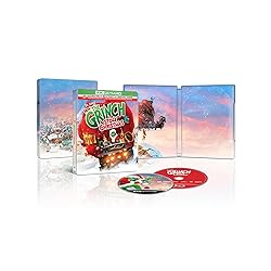 Dr. Seuss' How the Grinch Stole Christmas (25th Anniversary Edition) (Steelbook) [4K Ultra HD]